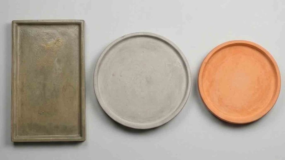 Precision Drip Trays — cast stone accessories